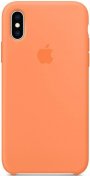 Чохол HiC for iPhone Xs Max - Silicone Case Papaya
