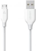 Кабель Anker Powerline V3 AM / Micro USB 1.8m White (A8133H21)