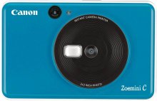 Портативна камера-принтер Canon ZOEMINI C CV123 Seaside Blue (3884C008)