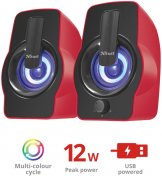 Колонки Trust Gemi RGB Speaker Set Red (22979)