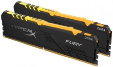 Оперативна пам’ять Kingston HyperX Fury RGB Black DDR4 2x8GB HX432C16FB3AK2/16