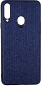 Чохол Milkin for Samsung A20s A207 - 2019 - Creative Fabric Phone Case Blue