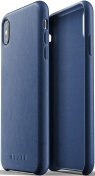 Чохол MUJJO for iPhone XS Max - Full Leather Blue  (MUJJO-CS-103-BL)