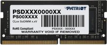 Оперативна пам’ять Patriot DDR4 1x4GB PSD44G266681S