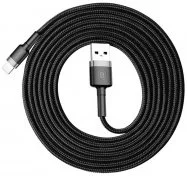 Кабель Baseus Cafule AM / Lightning 2m Black (CALKLF-CG1)