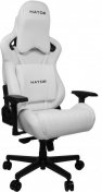 Крісло ігрове Hator Arc S HTC-1003, PU шкіра, Al основа, Pearl White