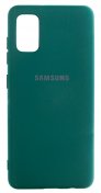 Чохол Device for Samsung A41 A415 2020 - Original Silicone Case HQ Dark Green  (SCHQ-SMA415-DG)