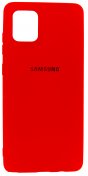 Чохол Device for Samsung Note 10 Lite - Original Silicone Case HQ Red