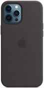 Чохол HiC for iPhone 12 Pro Max - Silicone Case without MagSafe Black