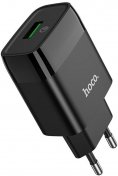 Зарядний пристрій Hoco C72Q Glorious QC3.0 Black (C72Q Black)