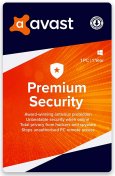 Програмне забезпечення Avast Premium Security for Windows (1 пристрій/1 рік)