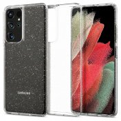 Чохол Spigen for Samsung Galaxy S21 Ultra - Liquid Crystal Glitter Crystal Quartz  (ACS02348)