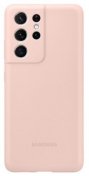 Чохол Samsung for Galaxy S21 Ultra G998 - Silicone Cover Pink  (EF-PG998TPEGRU)
