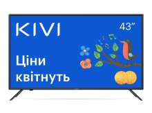 Телевізор LED Kivi 43U710KB (Smart TV, Wi-Fi, 3840x2160)
