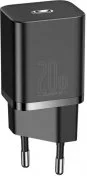 Зарядний пристрій Baseus Super Si Quick Charger PD 20W Black (CCSUP-B01)