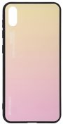 Чохол BeCover for Vivo Y91c - Gradient Glass Yellow/Pink  (704053)