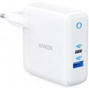 Зарядний пристрій Anker PowerPort PD+ 2 White (A2636G21)