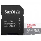 Карта пам'яті SanDisk Ultra Micro SDXC 64GB (SDSQUNR-064G-GN3MA)