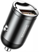 Автомобільний зарядний пристрій Baseus Tiny Star Mini 30W Gray (VCHX-A0G)