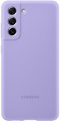 Чохол Samsung for Galaxy S21 FE - Silicone Cover Lavender  (EF-PG990TVEGRU)