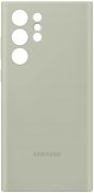 Чохол Samsung for Galaxy S22 Ultra - Silicone Cover Olive Green  (EF-PS908TMEGRU)