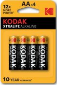 Батерейка Kodak XtraLife LR06 AA (BL/4) (30411777/B)