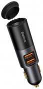 Зарядний пристрій Baseus Share Together Fast Charge with Cigarette Lighter Expansion (CCBT-C0G)