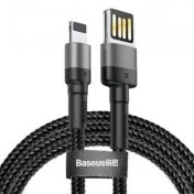 Кабель Baseus Cafule Special Edition AM / Lightning 1m Black/Grey (CALKLF-GG1)