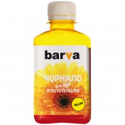 Чорнило BARVA for HP 10/11/13/82/88 Yellow 180 ml (I-BARE-H10-180-Y)