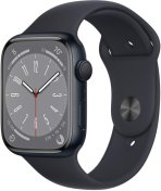 Смарт годинник Apple Watch Series 8 GPS 45mm Midnight Aluminum Case with Sport Band Midnight