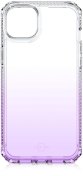Чохол iTSkins for iPhone 14/13 HYBRID R OMBRE Light Purple  (AP4N-HYAMB-LIPP)