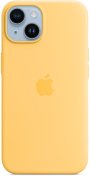 Чохол Apple for iPhone 14 - Silicone Case with MagSafe Sunglow  (MPT23)