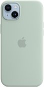 Чохол Apple for iPhone 14 Plus - Silicone Case with MagSafe Succulent  (MPTC3)