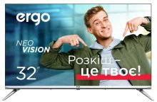 Телевізор LED Ergo 32DHS7100 (Smart TV, Wi-Fi, 1366x768)