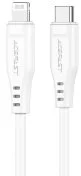 Кабель Acefast C3-01 30W Type-C / Lightning MFI 1.2m White (AFC3-01W)