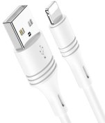 Кабель BOROFONE BX43 CoolJoy 2.4A AM / Lightning 1m White  (BX43LW)