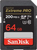 Карта пам'яті SanDisk Extreme Pro V30 Class 10 UHS-I U3 SDXC 64GB (SDSDXXU-064G-GN4IN)