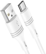 Кабель BOROFONE BX43 CoolJoy 3A AM / Type-C 1m White  (BX43CW)