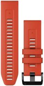 Ремінець Garmin for Fenix 7X - 26mm QuickFit Silicone Band Flame Red (010-13117-04)