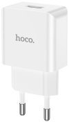 Зарядний пристрій Hoco C106A Leisure White  (6931474783882)