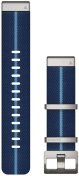 Ремінець Garmin for MARQ GEN2 - 22mm QuickFit Jacquard Nylon Strap Indigo Striped (010-13225-10)