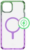 Чохол iTSkins for iPhone 15 Supreme R Prism with MagSafe Light green and light purple  (AP5N-SUPMA-LGLP)