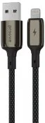 Кабель Proove Dense Metal 2.4A AM / Lightning 1m Black (CCDM20001101)