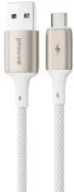 Кабель Proove Dense Metal 2.4A AM / MicroUSB 1m White (CCDM20001302)