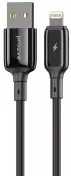 Кабель Proove Flex Metal 2.4A AM/Lightning 1m Black (CCFM20001101)