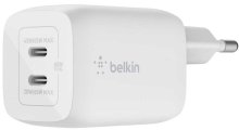 Зарядний пристрій Belkin BoostCharge Pro GaN 65W White (WCH013VFWH)