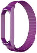 Ремінець PRC for Xiaomi Mi Band 8 - Milanese Loop purple