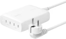 Зарядний пристрій Belkin GAN PD PPS 200W White (WCH015VFWH)