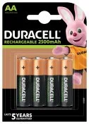 Акумулятор Duracell Rechargeable HR6 AA 2500mAh BL/4 (5005001)