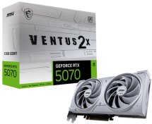Відеокарта MSI GeForce RTX 5070 12G VENTUS 2X OC WHITE